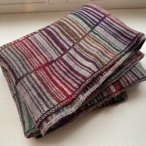 McKernan Colorful Virgin Wool Scarf